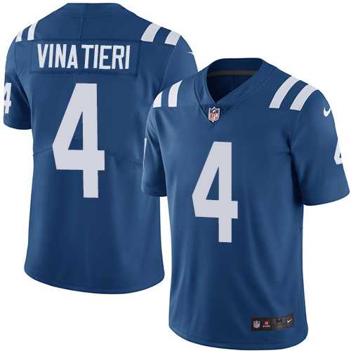 Nike Indianapolis Colts #4 Adam Vinatieri Royal Blue Team Color NFL Vapor Untouchable Limited Jersey,We sell and wholesale Nike Indianapolis Colts #4 Adam Vinatieri Royal Blue Team Color NFL Vapor Untouchable Limited Jersey on line form chian!